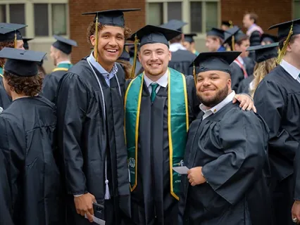 SNC graduates at Commencement