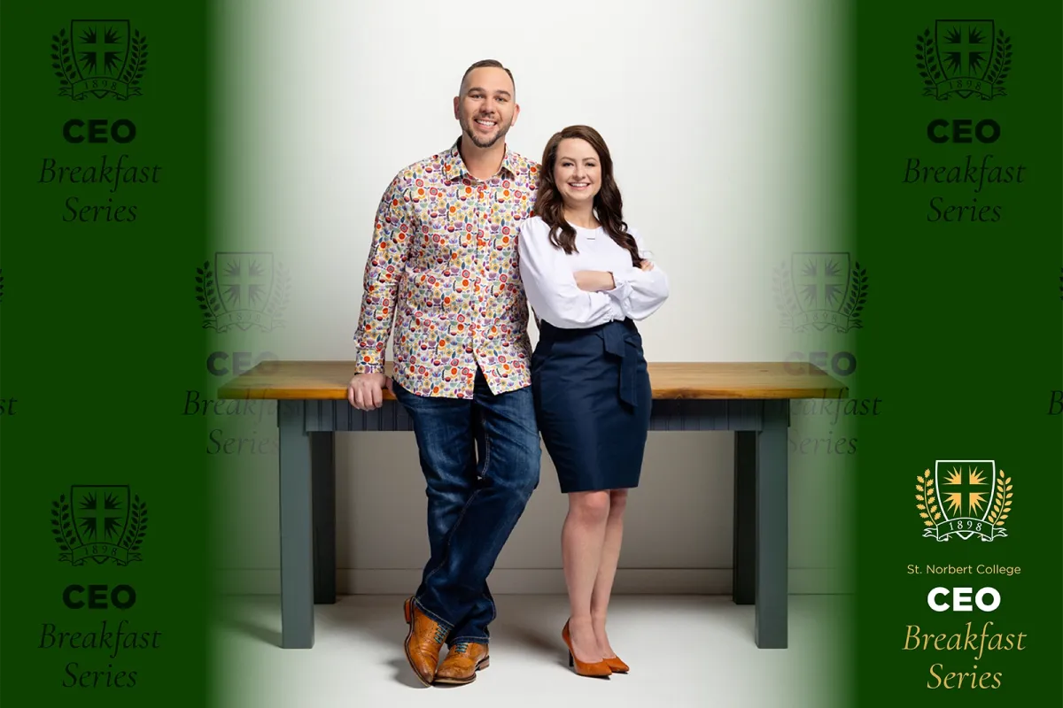 Portrait of Amanda and Adam Kroener