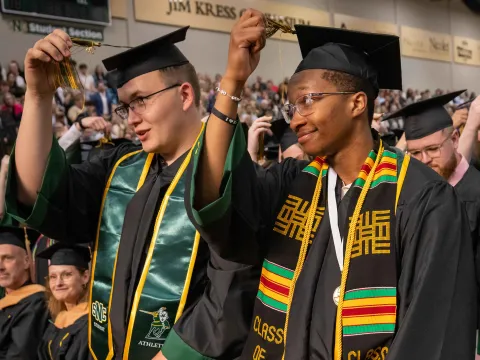 SNC grads turning their tassels at Commencement 2026