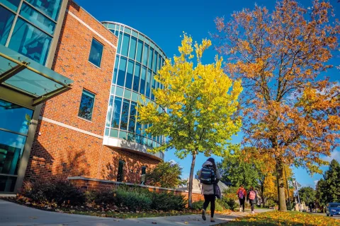 Mulva Library exterior