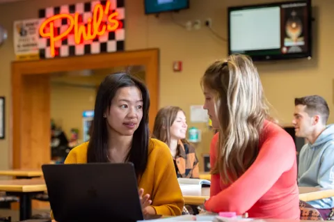 Phil's at St. Norbert College in De Pere, Wis.