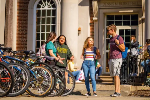 St. Norbert College students