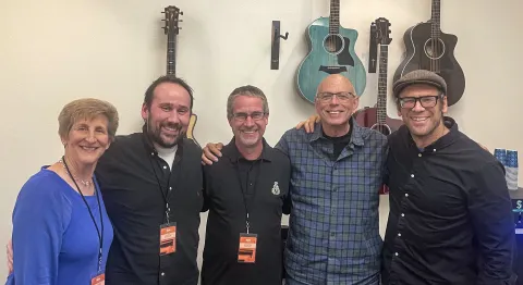 SNC faculty visit Taylor Guitars