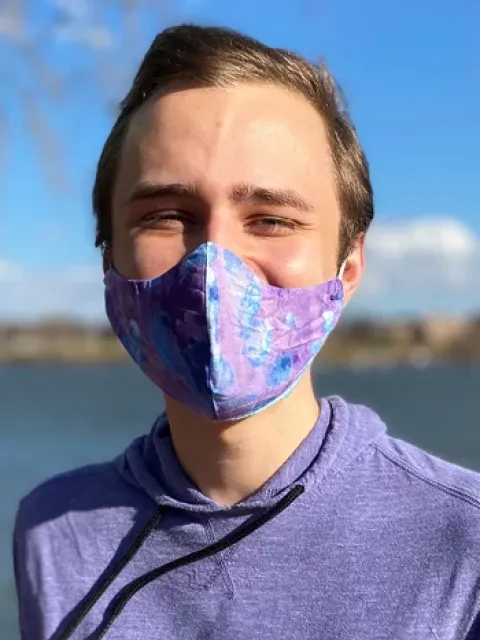 Portrait of student Brendan Koxlien