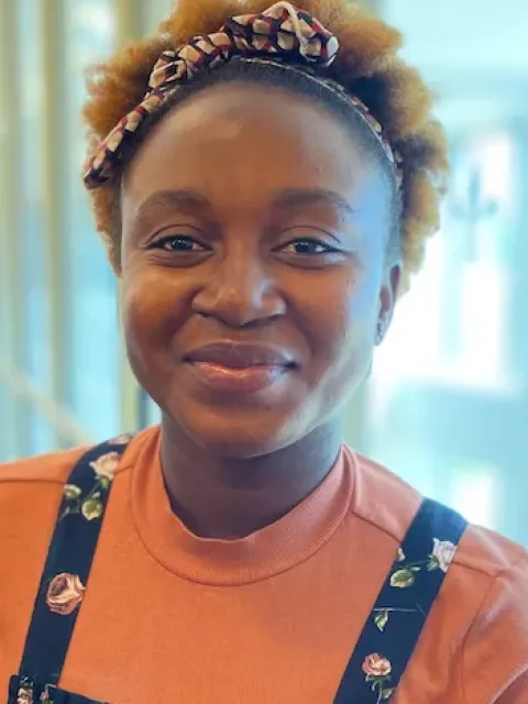 Parent kissing child