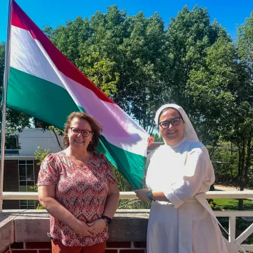 Customized learning program helps Hungarian Norbertine sister strengthen English skills