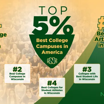 St. Norbert College earns top spots in Niche 2027 College Rankings