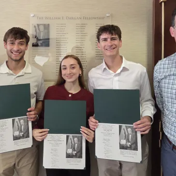Meet our new and returning Dargan Fellows