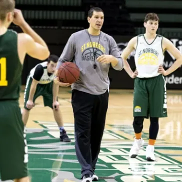 Basketball Home Opener Takes Coach Back to His Own First Collegiate Venue