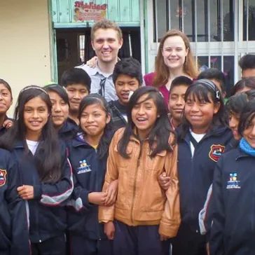 MBA Student Funds Library in Former Mexican Home