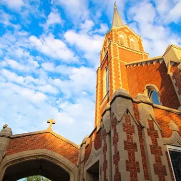 Old St. Joe’s Sits High on List of Best Campus Churches