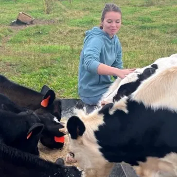 Pre-Veterinary Grad Moves on Toward the Career of Her Dreams