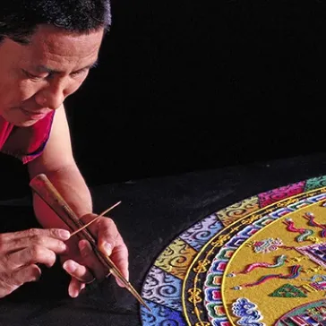 Tibetan Monks Visit Campus to Share a Sacred Practice