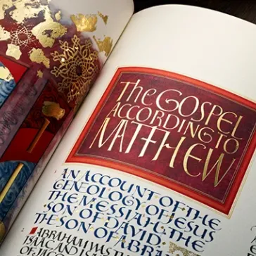Year With The Saint John’s Bible Begins With a Blessing