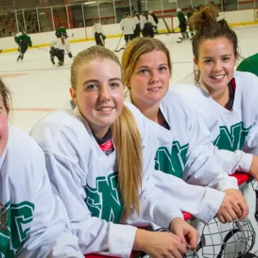 Yooper Line Storms St. Norbert Hockey