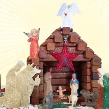 Little Jesus Sweetly Sleep: Makeshift Christmas Crib Gives Meaning to the Season Through Six Decades and Counting