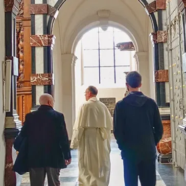 Belgian Abbey Visit Aids Research