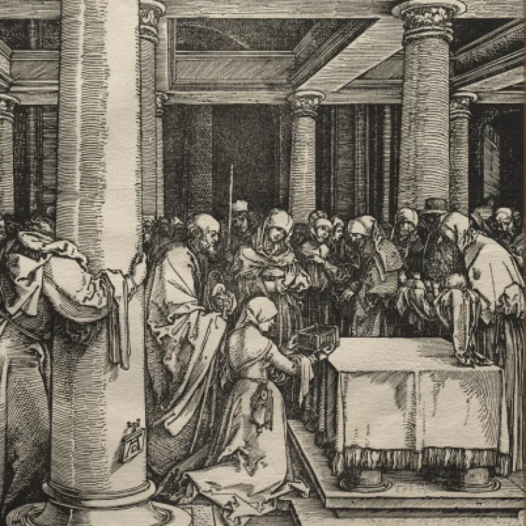 Fall 2026 Pilgrim Forum Lecture, "The Joyful Mysteries: The Presentation of Jesus in the Temple" with Dr. Micah Kiel